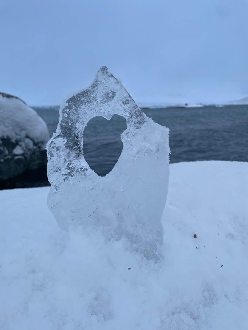 Unchartered waters, Spitsbergen October 2024. Photo: Esther Harrison